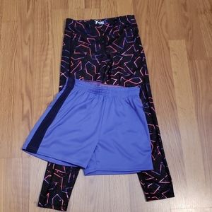 Champion/Old Navy athletic shorts leggings medium